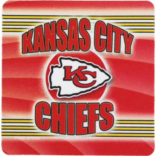 Kansas City Chiefs End Zone Four Piece Foam Coaster Set