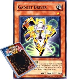 YuGiOh : CSOC-EN014 Unlimited Ed Gadget Driver Common Card - ( Crossroads of Chaos Yu-Gi-Oh! Single Card )