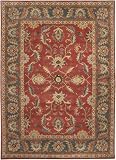 Surya Caesar CAE1007 Red 5'0 x 8'0 Rectangle Rug Hand Tufted Wool