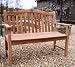 All Products : Sustainable Furniture Teak Garden Seat - Rose 180cm