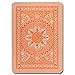 Modiano Cristallo 100% Plastic 4-Pip Jumbo Index Playing Cards (Orange)