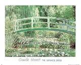 Japanese Bridge Claude Monet ART PRINT POSTER RARE NEW - 16x20