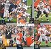 2009 Upper Deck Football Complete Mint Hand Collated 200 Card Basic Set. Loaded with Stars Including Tony Romo, Matt Ryan, Kurt Warner, Eli and Peyton Manning, Ben Roethlisberger, Reggie Bush, Ladanian Tomlinson, Adrian Peterson, Brian Urlacher, Carson Palmer, Vince Young, Philip Rivers, Randy Moss, Tom Brady, Donovan Mcnabb, Drew Brees and Many Others!! Great Looking Cards, Sharp Action Photos Throughout the Set!!