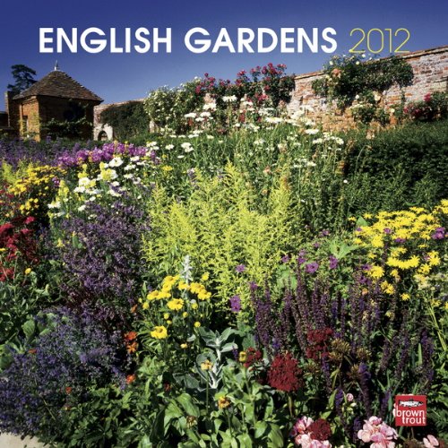 English Gardens 2012 Square Wall Calendar