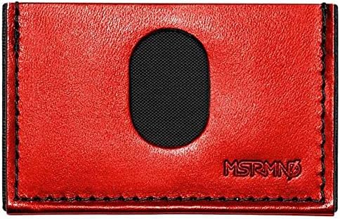 MSTRMND Collective Red Slimplistic Wallet Card Case