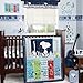 Bedtime Originals Hip Hop Snoopy 3 Piece Crib Bedding Set, Blue