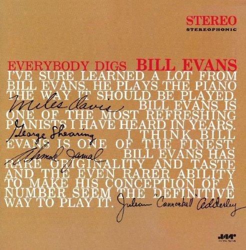 Album Art for Everybody Digs Bill Evans by Bill Evans