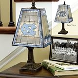 North Carolina Tar Heels - UNC Memory Company Art Glass Table Lamp NCAA College Athletics Fan Shop Sports Team Merchandise
