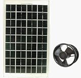 IMAGE OF Solar Ventilation Fan with 10 Watt Solar Panel