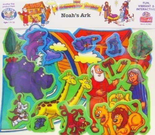 Beginner's Bible - Noah's Ark Felt Set by Little Folks Visuals