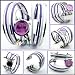 New Bracelet Ladies Fashion Women Wrist Watch Purple