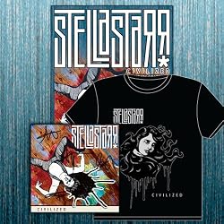 Stellastarr* Bundle - T-Shirt, Poster, Autographed "Civilized" CD