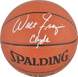 Walt Frazier Autographed Basketball | Details: New York Knicks, with "Clyde" Inscription