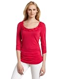 61xeHbkq22L. SL160  AGB Womens Rj Three quarter Sleeve Crafty Tee