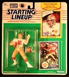 JOE MONTANA / SAN FRANCISCO 49ERS 1990 NFL Starting Lineup Action Figure & Exclusive NFL Collector Trading CardIMAGE