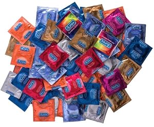 60 Durex Condoms Variety Pack!