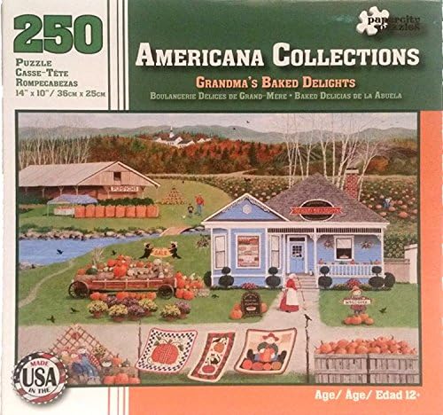 Americana Collections 250 Piece Jig Saw Puzzle Grandmas Baked Delights