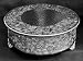Mega-size Silver Wedding Cake Stand 22" Round Built for Multi-layer Cakes