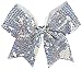 chassé Sequin Performance Hair Bow Seq Hologrphc