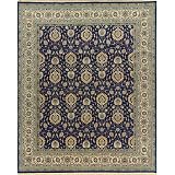 Hellenic Rug Imports, Inc. Private Reserve 10 x 14 Naushad Navy Area Rug