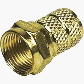 Philips Gemini PH61021 Do it Twist-On Coaxial F Connector by Philips Gemini