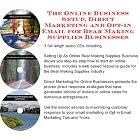 The Online Business Setup, Direct Marketing, Opt-in Email for Wine Making Supplies... by Wine Making