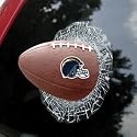 SAN DIEGO CHARGERS SHATTER BALL 3-D WINDOW DECAL NFL