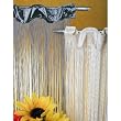 Fadenvorhang Fadengardine ca. 100x270 cm (BxH) weiss