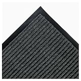 Crown Needle Rib Wipe and Scrape Mat, Polypropylene, 36 x 60, Gray (NR0035GY)