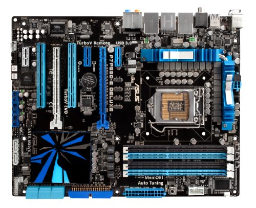 ASUS P7P55D-E Deluxe LGA1156 Intel P55 DDR3 - 2133 ATX Motherboard   USB 3.0  SATA 6 Gb/s