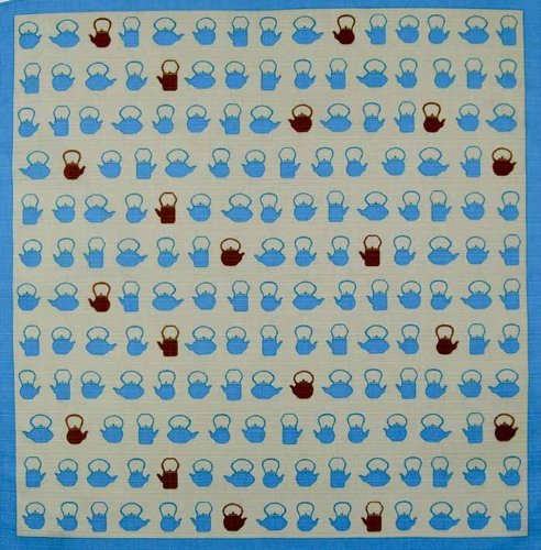 Fabric - Kettles - Blue