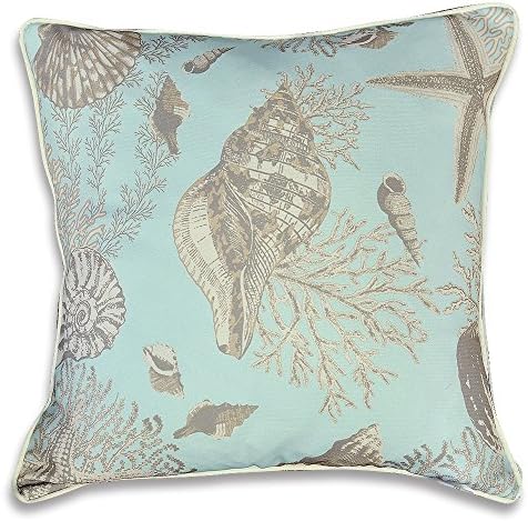 Vv Nova Cushion Covers Pillow Shells Coastal Life, Set of Two 20"x20"