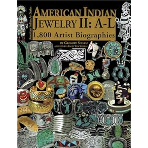 【クリックで詳細表示】American Indian Jewelry II： A-L： 1，800 Artist Biographies (American Indian Art)： Gregory Schaaf， Angie Schaaf： 洋書