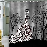 DENY Designs Amy Smith Lost In The Woods Shower Curtain, 69-Inch by 72-Inch