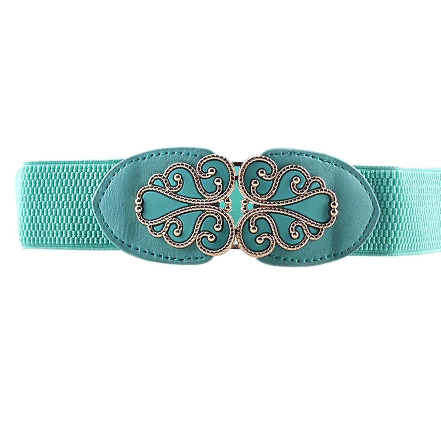 Women Retro Wide Elastic
