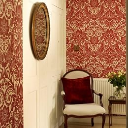 Cotswold Double-Roll Wallpaper - Ruby : Target from target.com