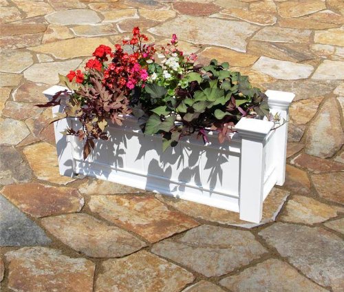 New England Arbors Windsor Long Planter Box