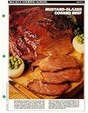  : McCall's Cooking School Recipe Card: Meat 51 - Glazed Corned Beef (Replacement McCall's Recipage or Recipe Card For 3-Ring Binders)