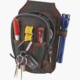 Custom LeatherCraft 1504 9 Pocket Multi-Purpose Carry-All Tool Pouch by Custom LeatherCraft