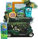 Gone Golfing! Golf Cart Gift Tote - Gourmet Food Gift Basket