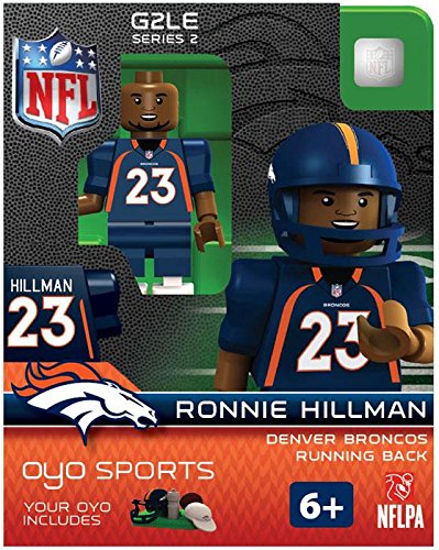 Ronnie Hillman OYO NFL Denver Broncos G2 Series 2 Mini Figure Limited Edition