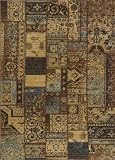 18" x 28" Rectangular Momeni VINTAVIN11LBL1828 Light Blue Color Power Loomed Egyptian "Vintage Collection" Rug