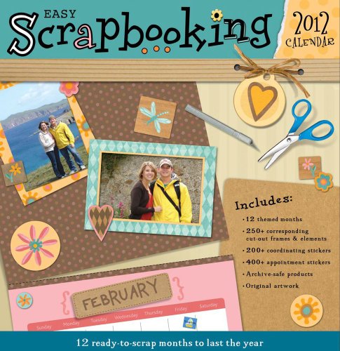 Easy Scrapbooking: 2012 Wall Calendar