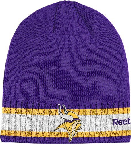 Minnesota Vikings Reebok 2011 Sideline Cuffless Knit Hat Minnesota Vikings Reebok 2011 Sideline Cuffless Knit Hat