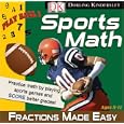 DK Sports Math: Fractions Made Easy by Global Software Publishing