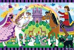 Melissa & Doug Fairy Tale Friendship Floor Puzzle