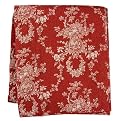 Lauren Toile Throw - Red