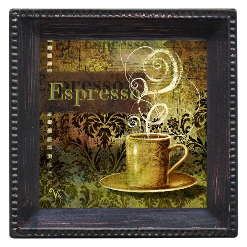 Espresso Bronze Drink Coasters - Style AUEZ1