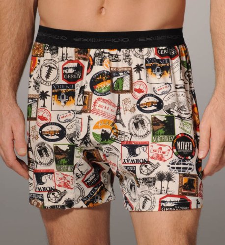ExOfficio Mens Give-N-Go Sight Seekr Boxer
