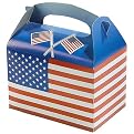 U.S.A. Flag Meal Kit Boxes Set of 50